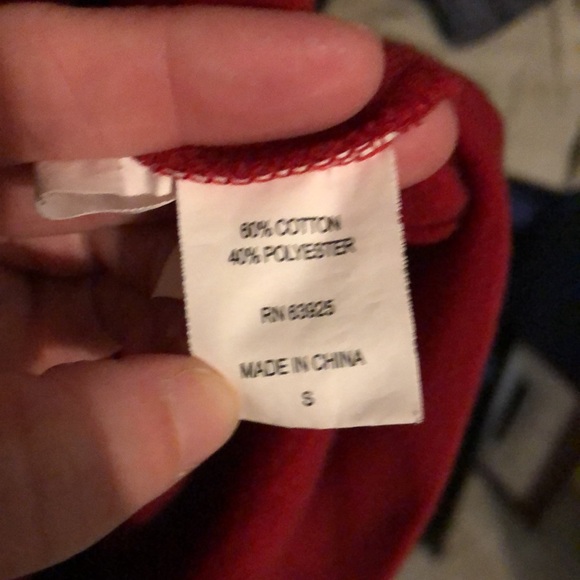 Ugly Christmas sweater sweatshirt “drunk Santa” - adult small - Picture 5 of 5